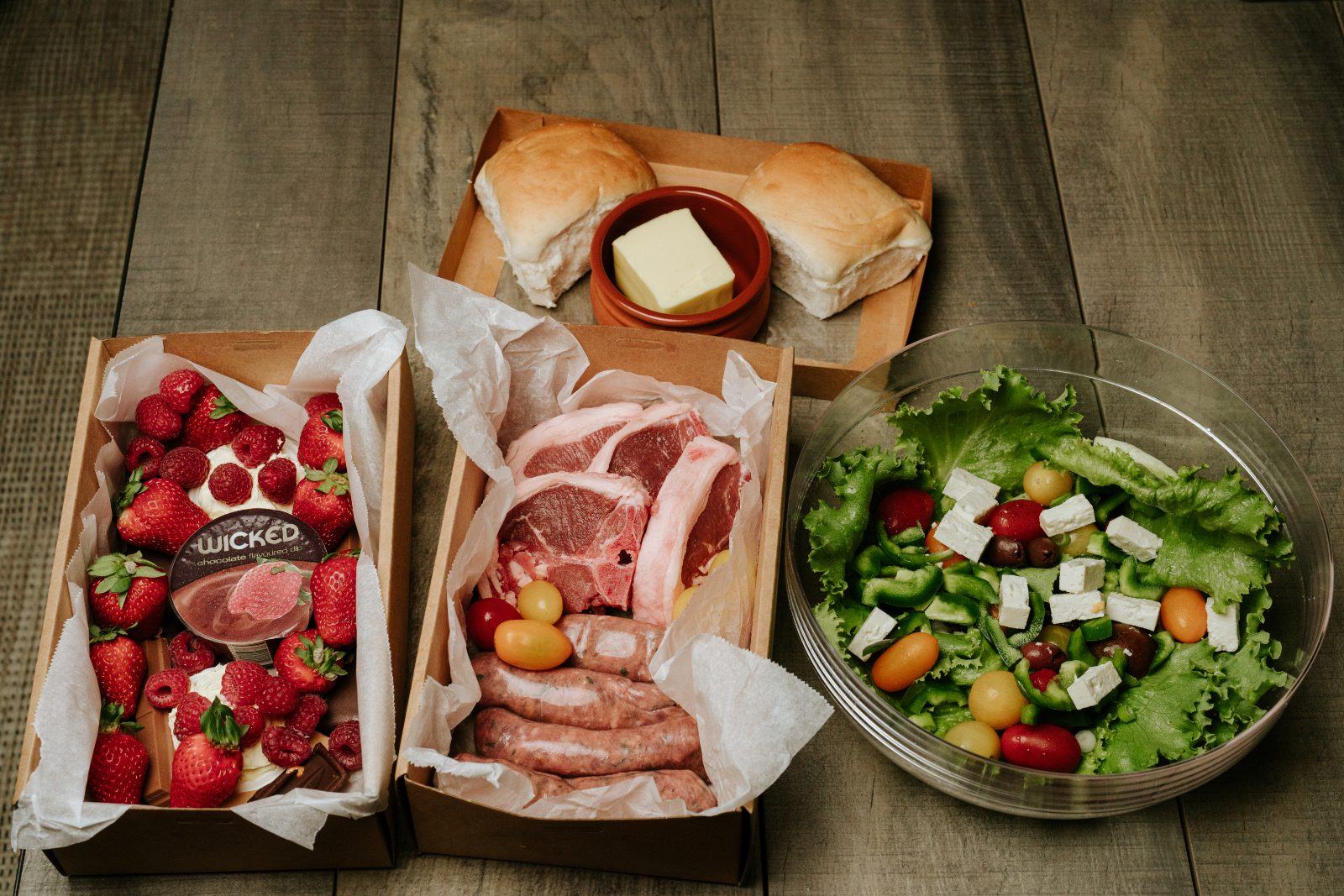The dinner pack + dessert pack